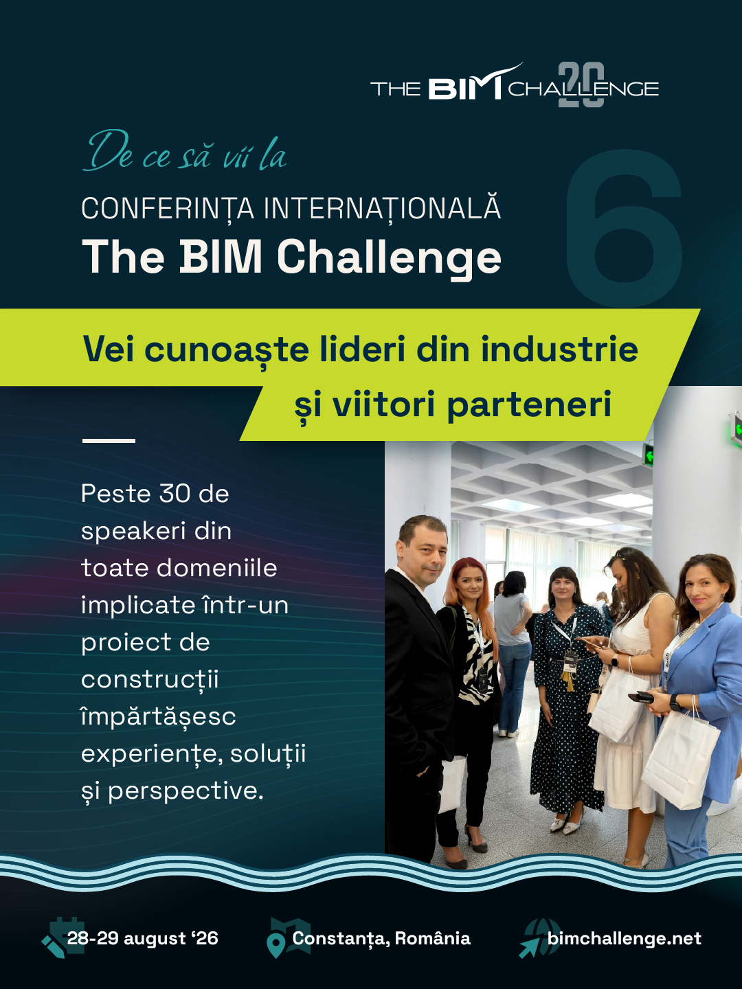 Vei cunoaște lideri din industrie și viitori parteneri