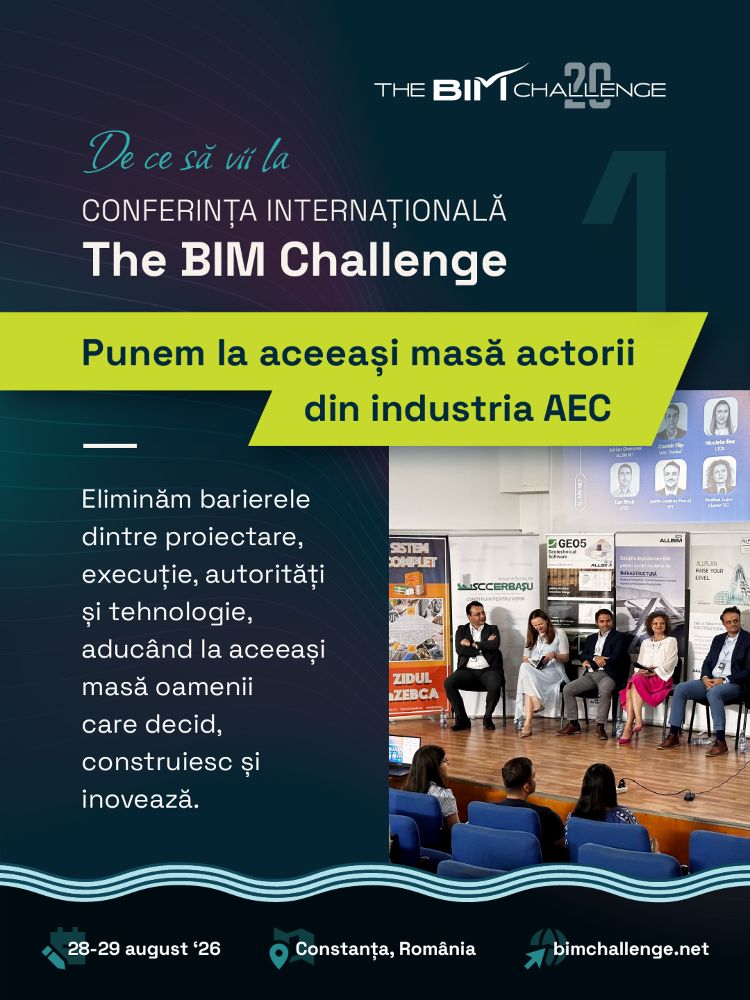 Punem la aceeași masă actorii din industria AEC