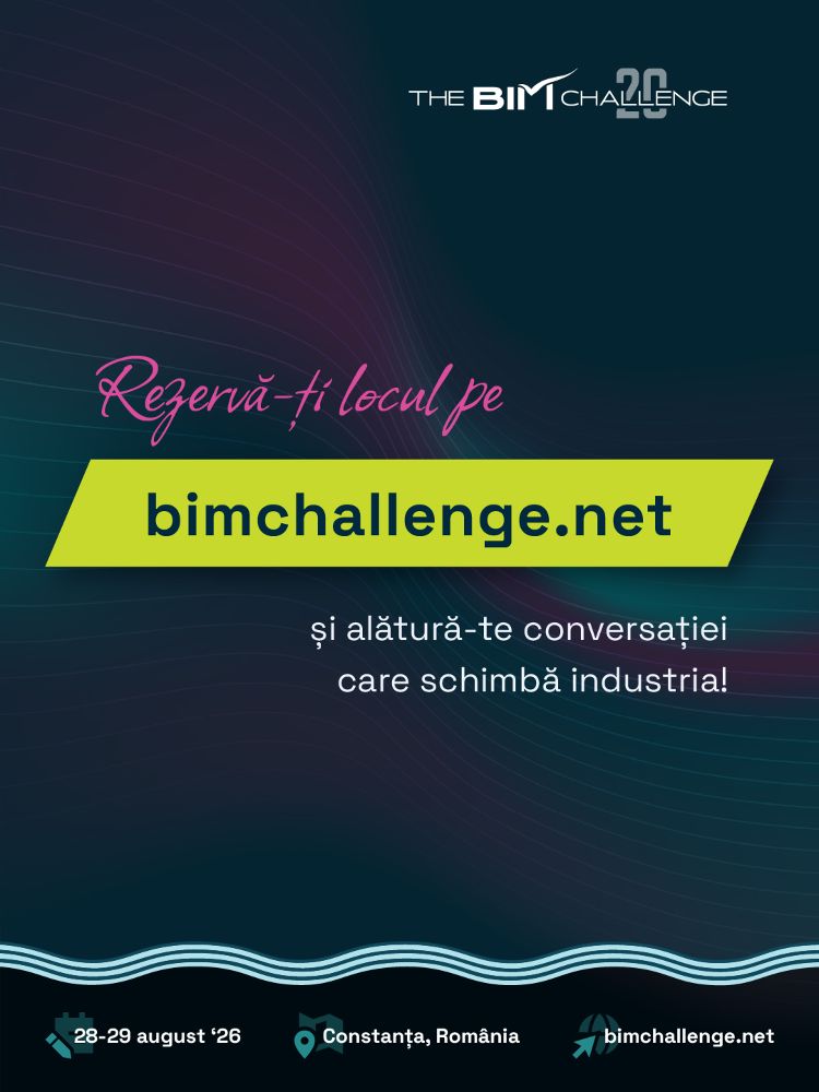 Rezervă-ți locul la The BIM Challenge 2026