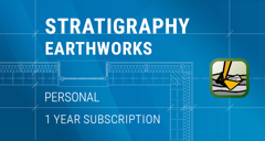 GEO5 Modul aditional Stratigrafie - Terasamente / Earthworks | Personal (Inchiriere pe 1 an)