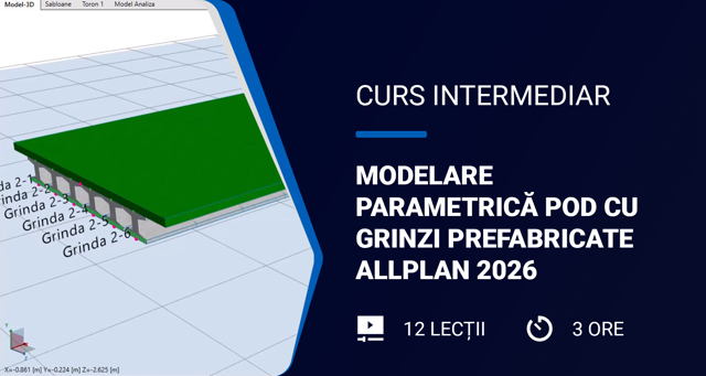 Poza produs Curs Modelare Parametrica Grinzi Prefabricate