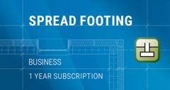 GEO5 Proiectare fundatii de suprafata / Spread Footing | Business (Inchiriere pe 1 an)