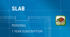 GEO5 Radier - Analiza cu element finit a fundatiei / Slab | Personal (Inchiriere pe 1 an)