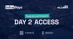 InfraDays 2026 | Taxă de participare - ziua 2, vineri (Vi)
