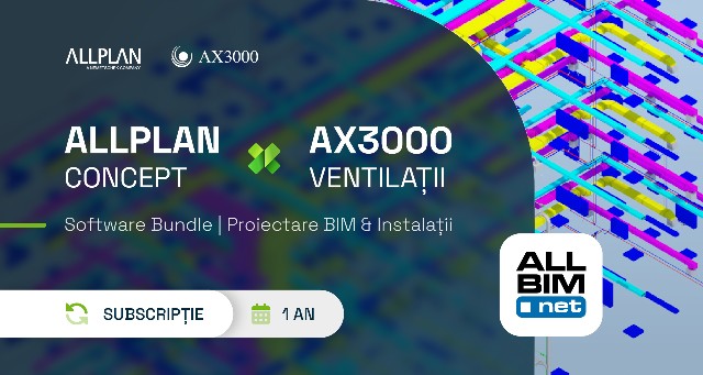 Poza produs Bundle Allplan Concept + AX3000 Ventilatii (Inchiriere pe 1 an)