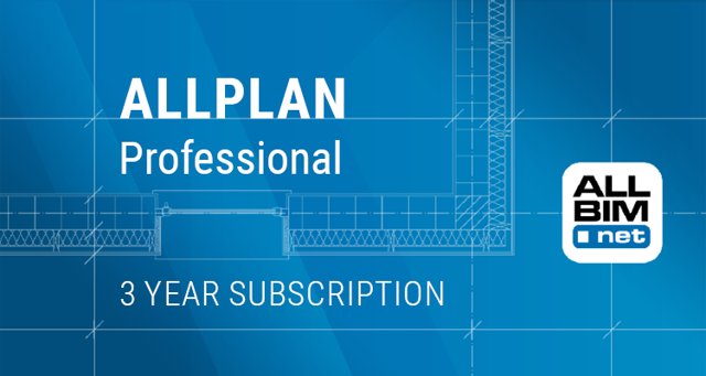 Poza produs Allplan Professional (Abonament pe 3 ani)