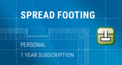 GEO5 Proiectare fundatii de suprafata / Spread Footing | Personal (Inchiriere pe 1 an)