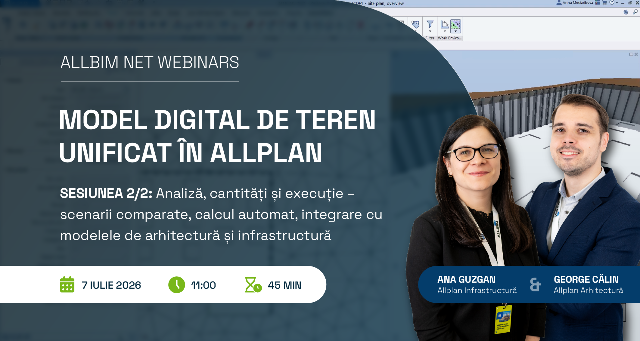 Model Digital Unificat de Teren în ALLPLAN — poza produs 1/2