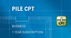 GEO5 Piloti CPT / Pile CPT | Business (Inchiriere pe 1 an)