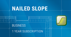 GEO5 Taluzuri tintuite / Nailed Slope | Business (Inchiriere pe 1 an)
