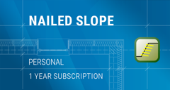 GEO5 Taluzuri tintuite / Nailed Slope | Personal (Inchiriere pe 1 an)