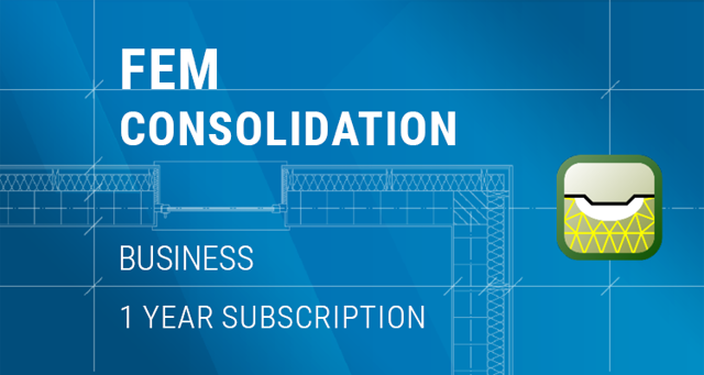 Poza produs GEO5 Extensie a modulului FEM - Consolidarea tasarilor / Consolidation | Business (Inchiriere pe 1 an)