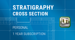 GEO5 Modul aditional Stratigrafie - Profile transversale / Cross Sections | Personal (Inchiriere pe 1 an)