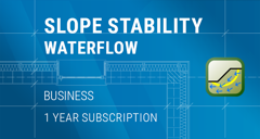 GEO5 Extensie a programului Stabilitate taluz - Flux apa / Water Flow | Business (Inchiriere pe 1 an)